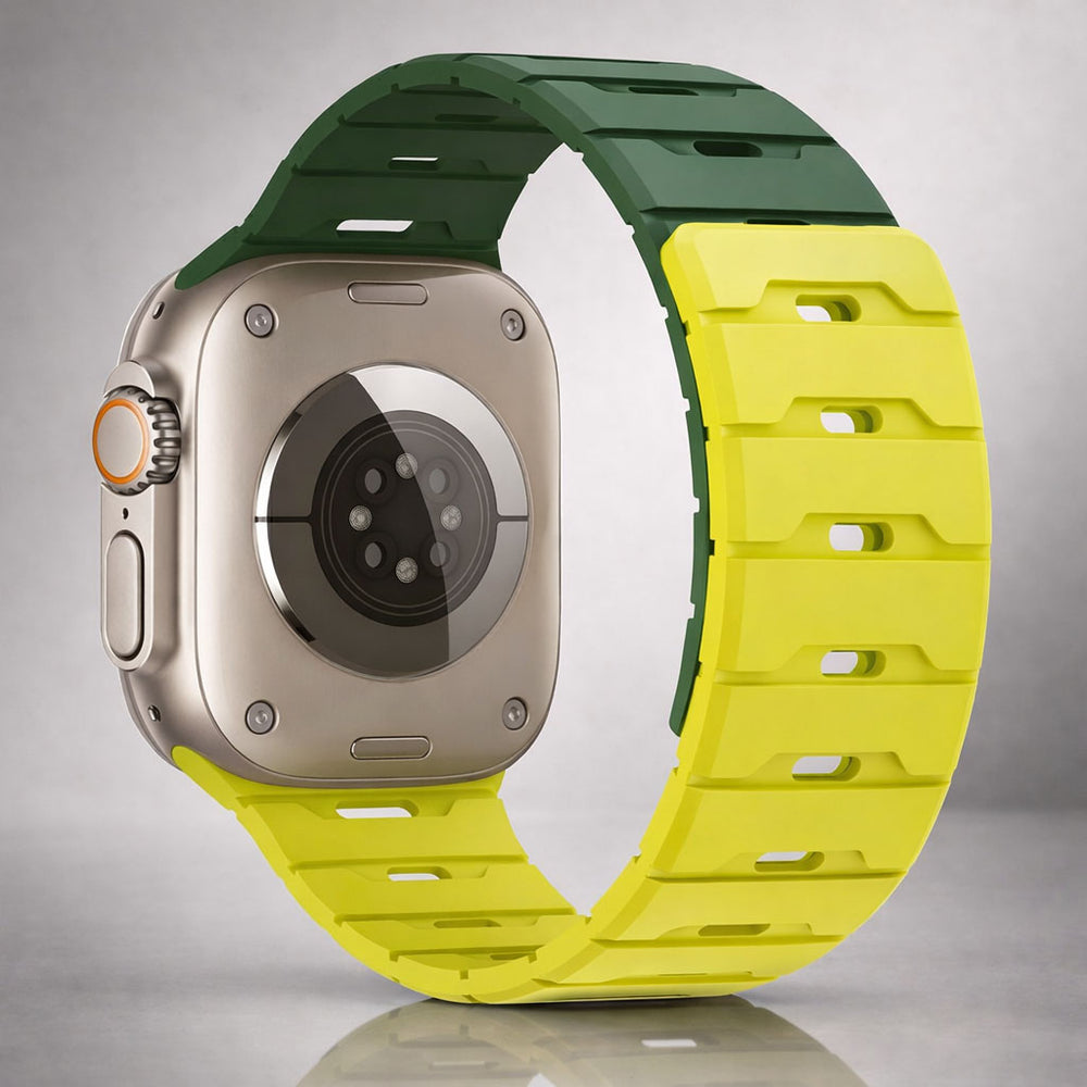 Green + yellow